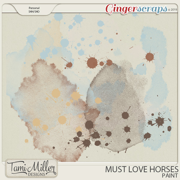 Must Love Horses Paint by Tami Miller Designs