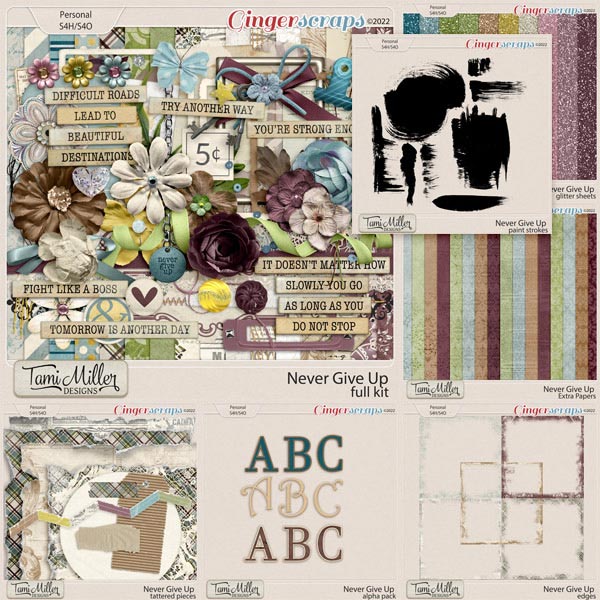 Never Give Up Bundle by Tami Miller Designs
