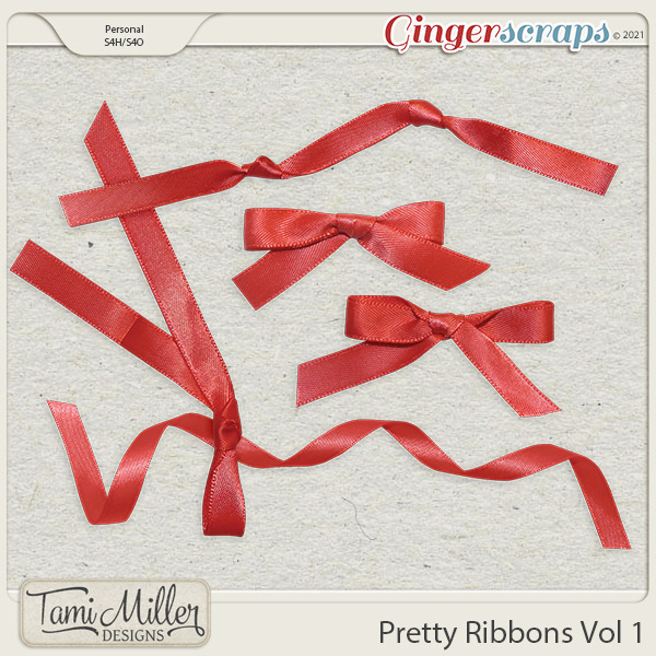 Pretty Ribbons Vol 1 by Tami Miller Designs