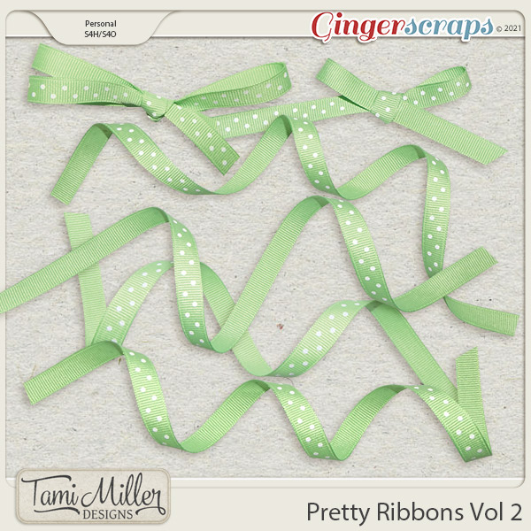 Pretty Ribbons Vol 2 by Tami Miller Designs