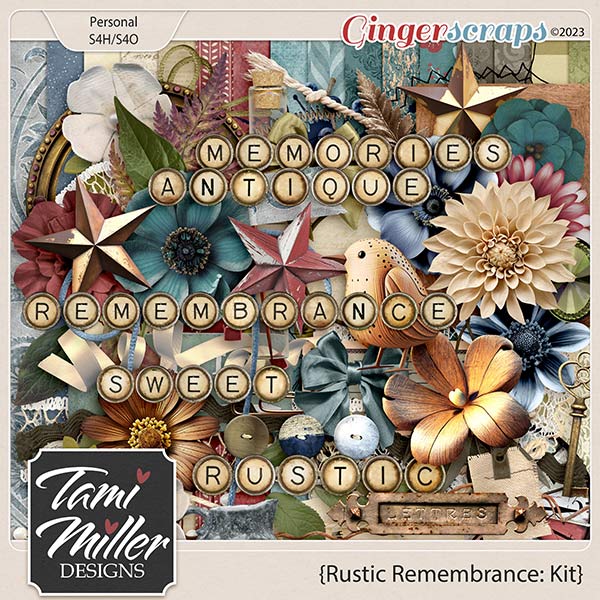 Rustic Remembrance Full Kit by Tami Miller Designs