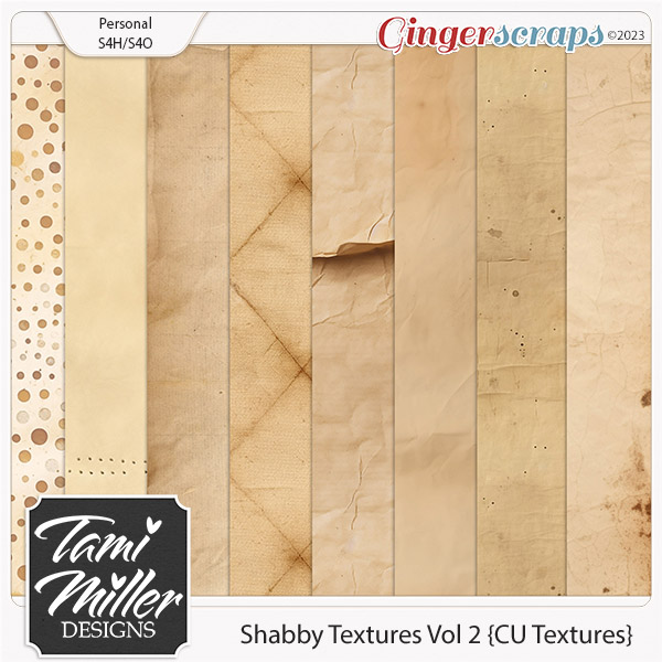 CU Shabby Textures Vol 2 by Tami Miller Designs