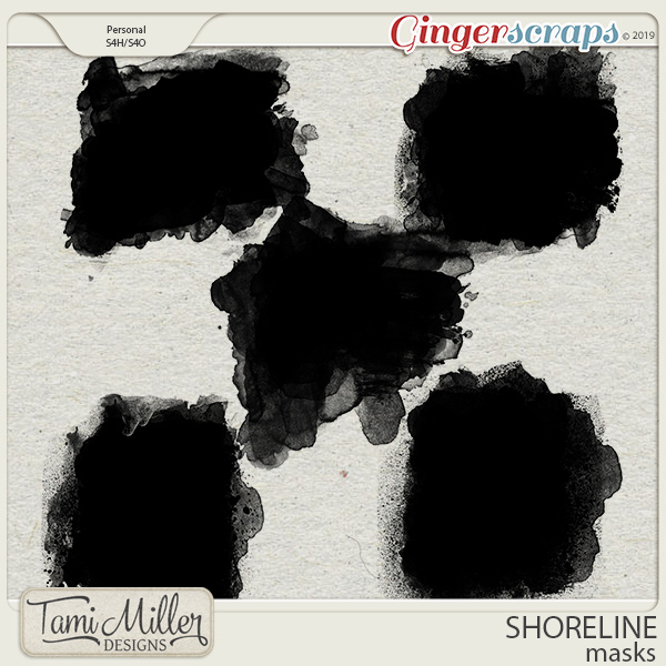 Shoreline Masks by Tami Miller Designs