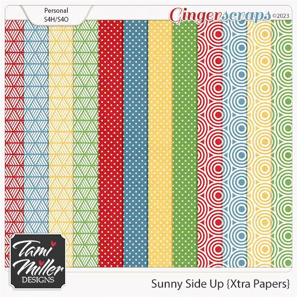 Sunny Side Up Extra Papers by Tami Miller Designs