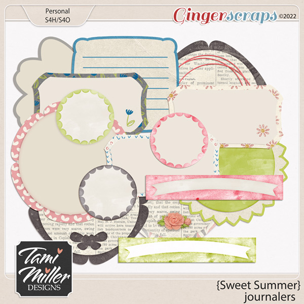 Sweet Summer Journalers by Tami Miller Designs