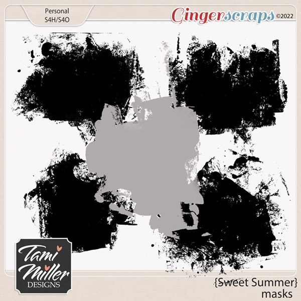 Sweet Summer Masks by Tami Miller Designs