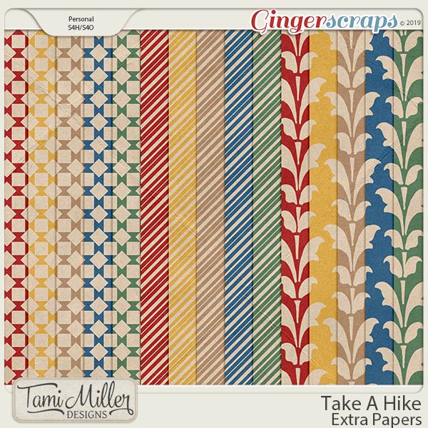 Take A Hike Extra Papers by Tami Miller Designs