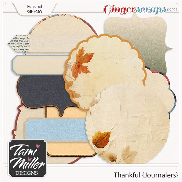 Thankful Journalers by Tami Miller Designs