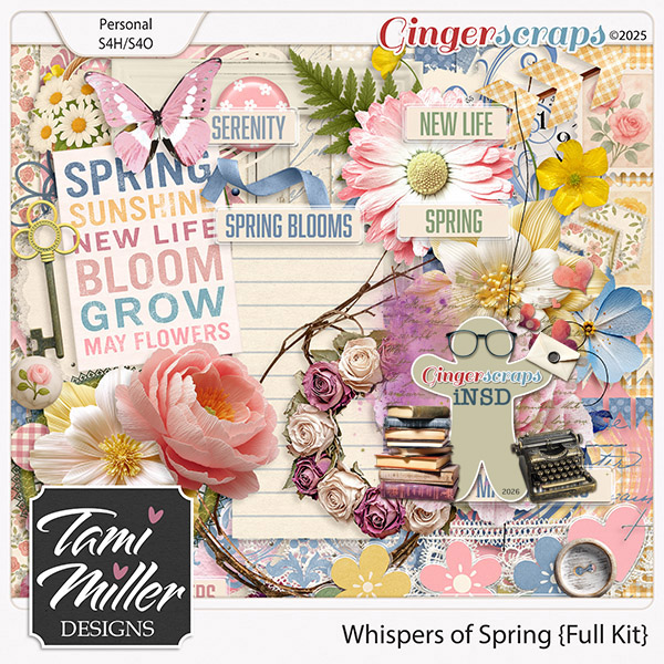 Whispers of Spring Full Kit by Tami Miller Designs