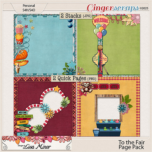 To the Fair Page Pack from Designs by Lisa Minor