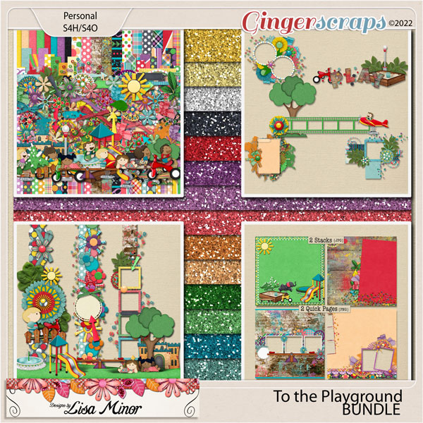 To the Playground BUNDLE from Designs by Lisa Minor