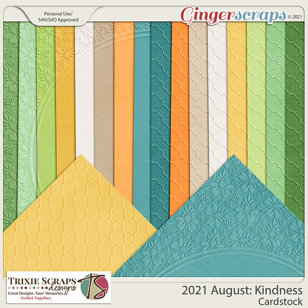 2021 August: Kindness Cardstock by North Meets South Studios