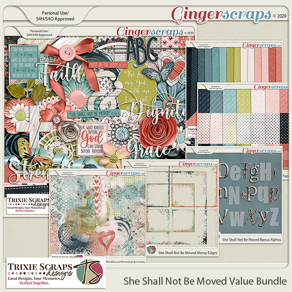 She Shall Not Be Moved Value Bundle by Trixie Scraps Designs