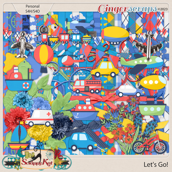 Let's Go! Kit by The Scrappy Kat