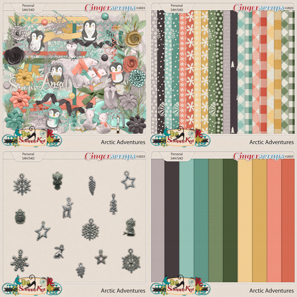 Arctic Adventures Bundle by The Scrappy Kat