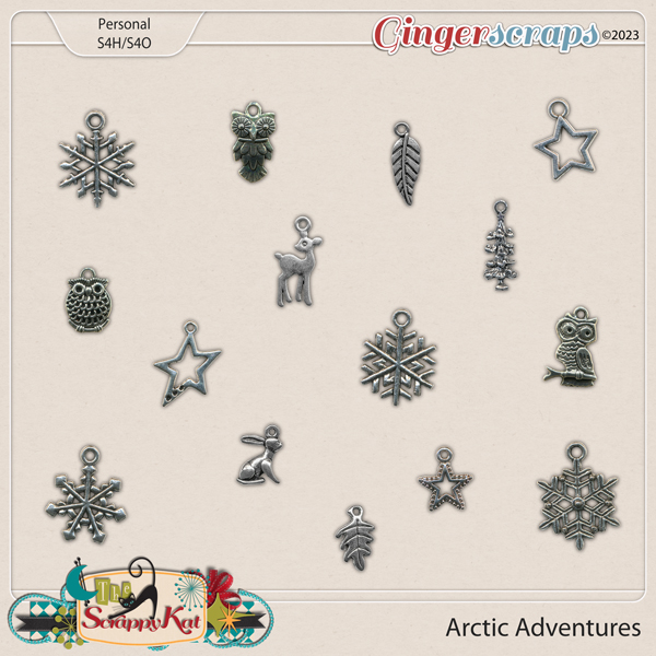 Arctic Adventures Charms by The Scrappy Kat