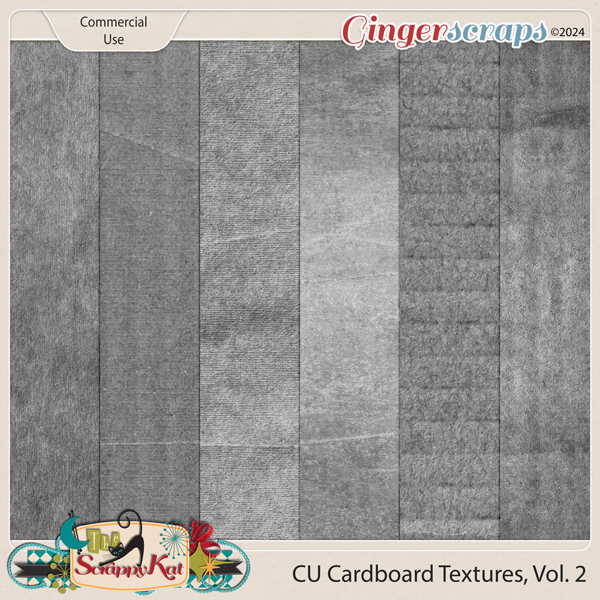 CU Cardboard Textures, Vol. 2 by The Scrappy Kat
