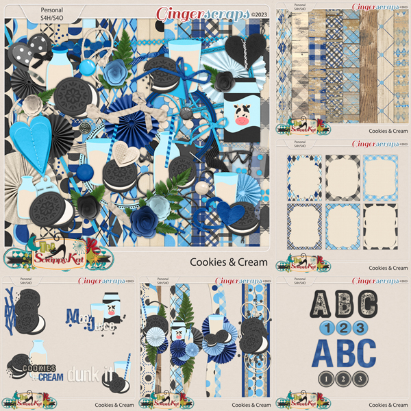 Cookies & Cream Bundle by The Scrappy Kat