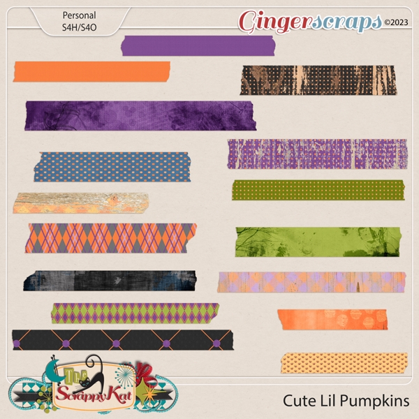 Cute Lil' Pumpkins Washi Tape by The Scrappy Kat