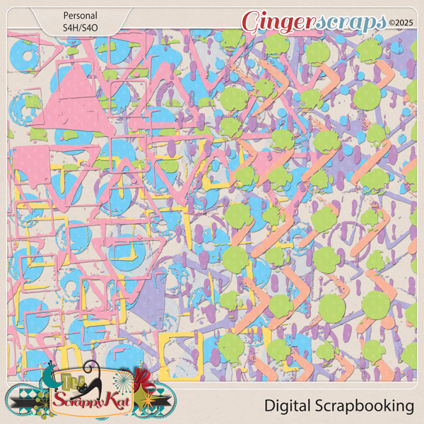 Digital Scrapbooking Grunge Stamps by The Scrappy Kat