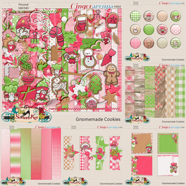 Gnomemade Cookies Bundle by The Scrappy Kat