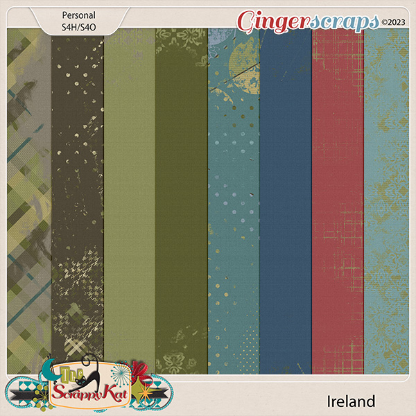 Ireland Blended Papers by The Scrappy Kat