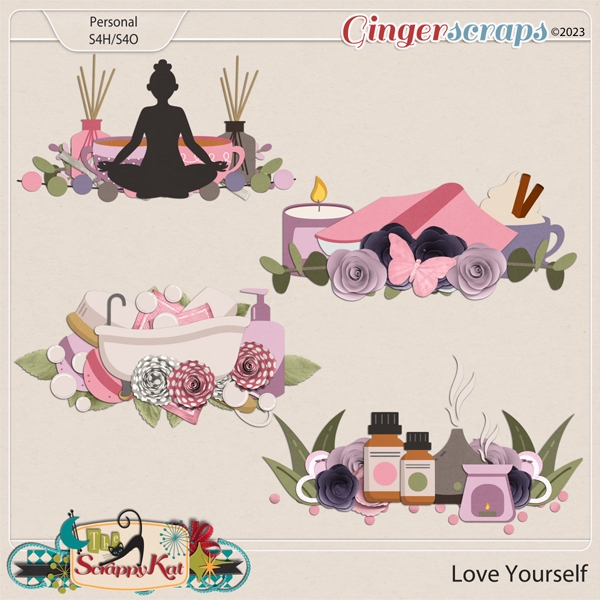 Love Yourself Clusters by The Scrappy Kat