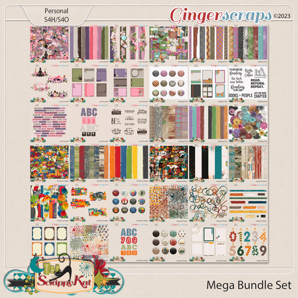 Mega Bundle Set by The Scrappy Kat