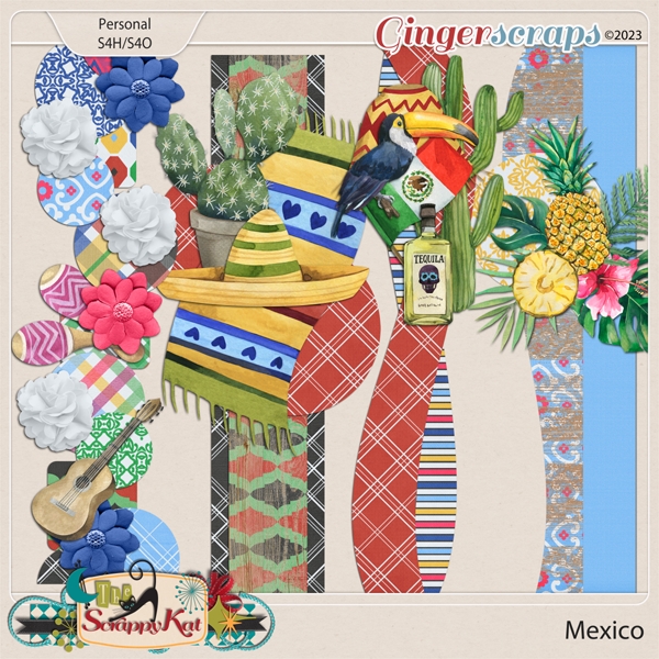 Mexico Border Clusters by The Scrappy Kat