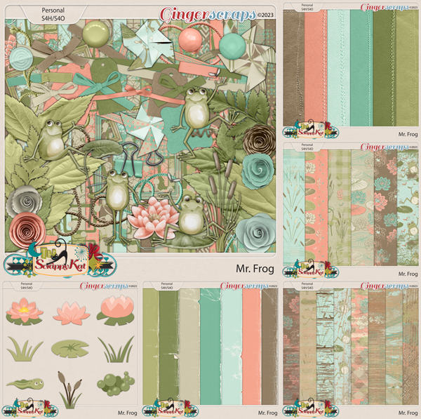 Mr. Frog Bundle by The Scrappy Kat
