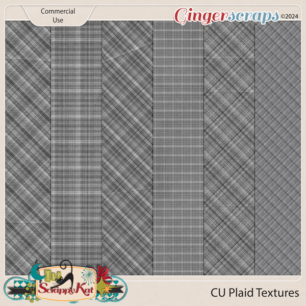 CU Plaid Textures by The Scrappy Kat