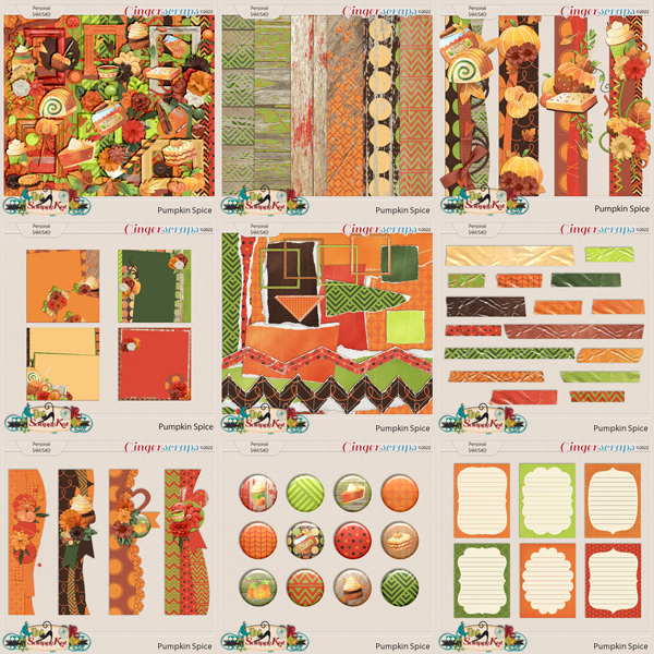 Pumpkin Spice MEGA Bundle by The Scrappy Kat