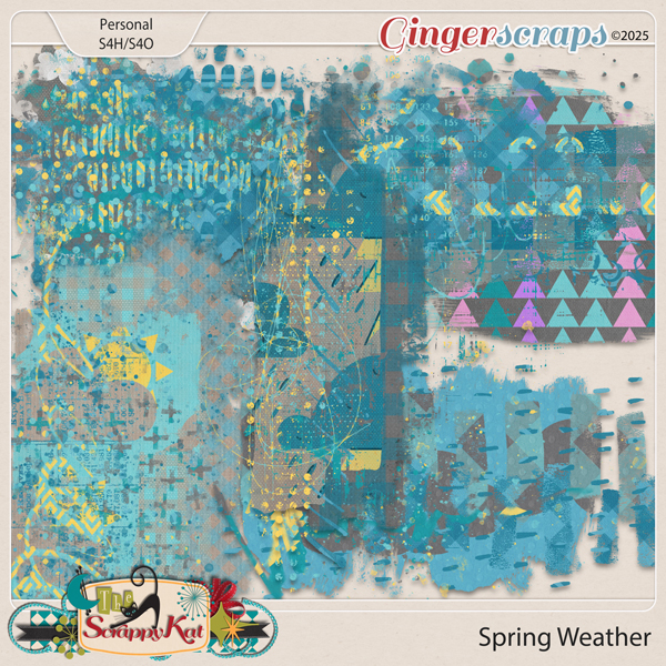 Spring Weather Grafitti by The Scrappy Kat