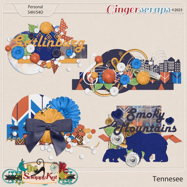 Tennessee Clusters by The Scrappy Kat