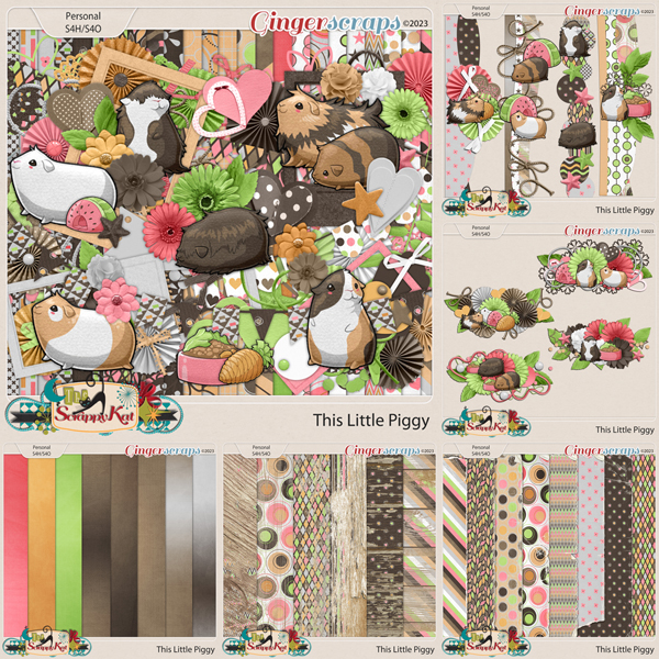 This Little Piggy Bundle by The Scrappy Kat