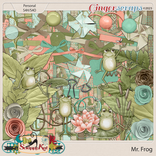 Mr. Frog by The Scrappy Kat