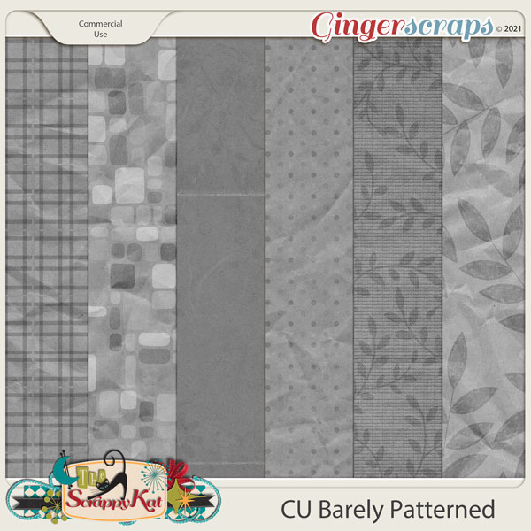 CU Barely Patterned Textures by The Scrappy Kat