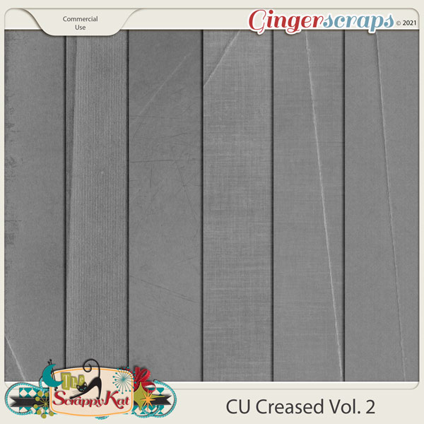 CU Creased Paper Textures Vol. 2 by The Scrappy Kat