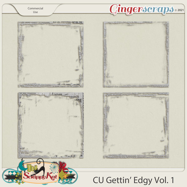 CU Gettin' Edgy Vol. 1 by The Scrappy Kat