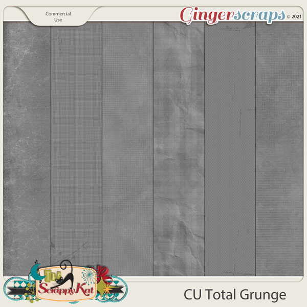 CU Total Grunge Textures by The Scrappy Kat