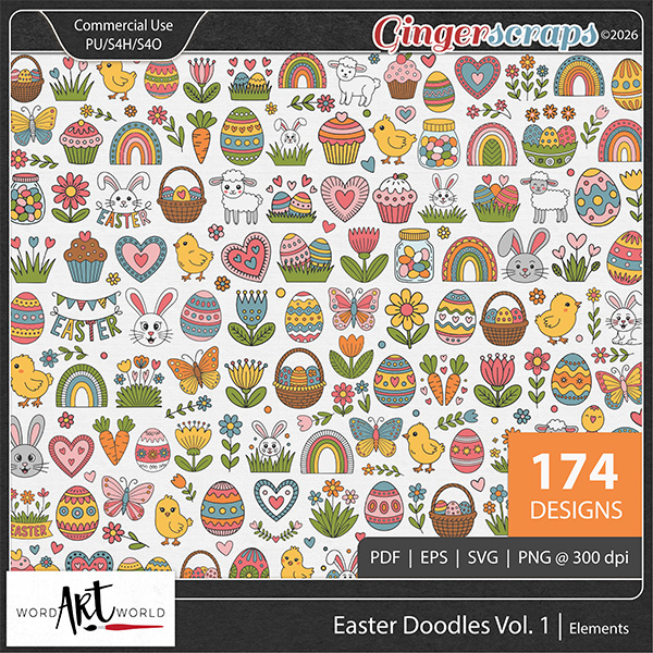 Easter Doodles Vol 1 CU OK