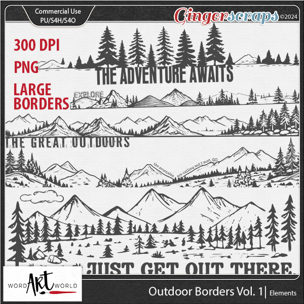 Outdoor Borders Vol. 1 CU