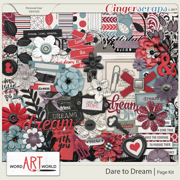 Dare to Dream Page Kit