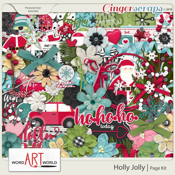 Holly Jolly Page Kit