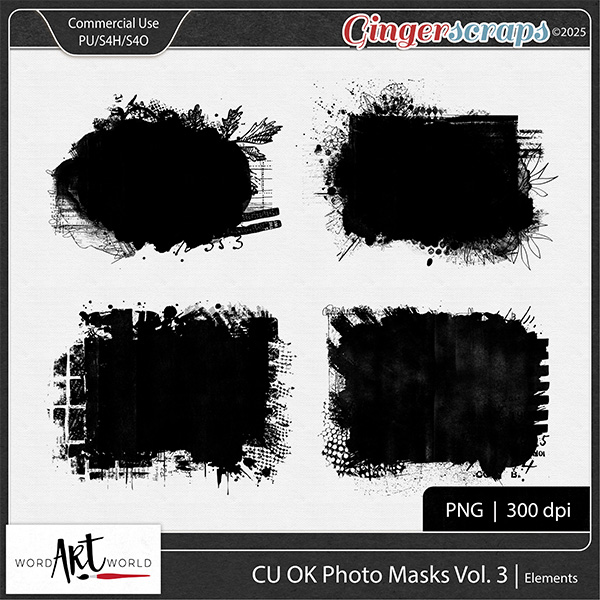 Photo Masks Vol 3 CU OK