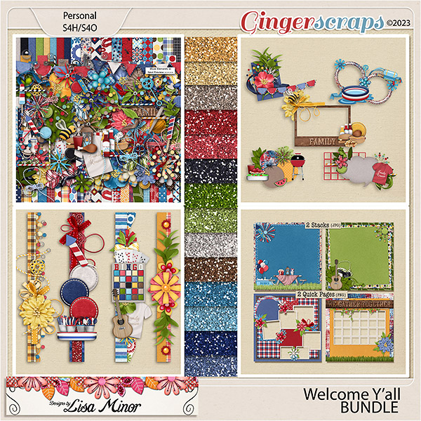 Welcome Y'all BUNDLE from Designs by Lisa Minor