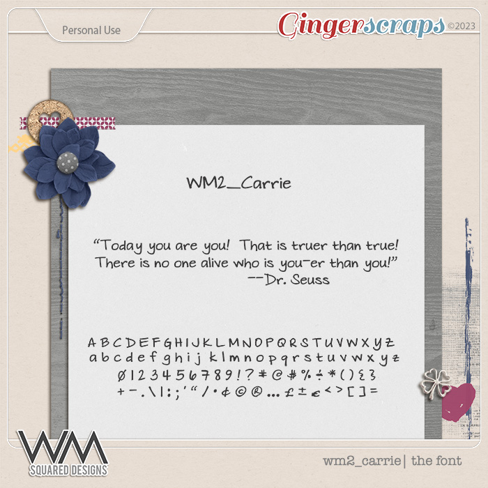 wm2_Carrie | The Font