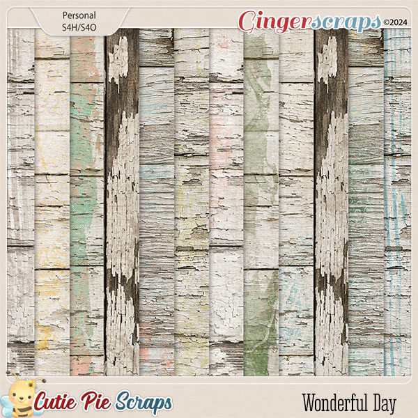 Wonderful Day Wood Papers