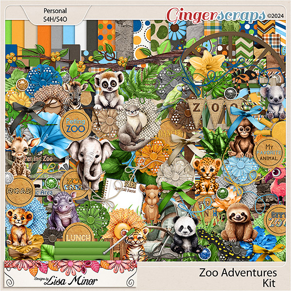 Zoo Adventures from Designs by Lisa Minor