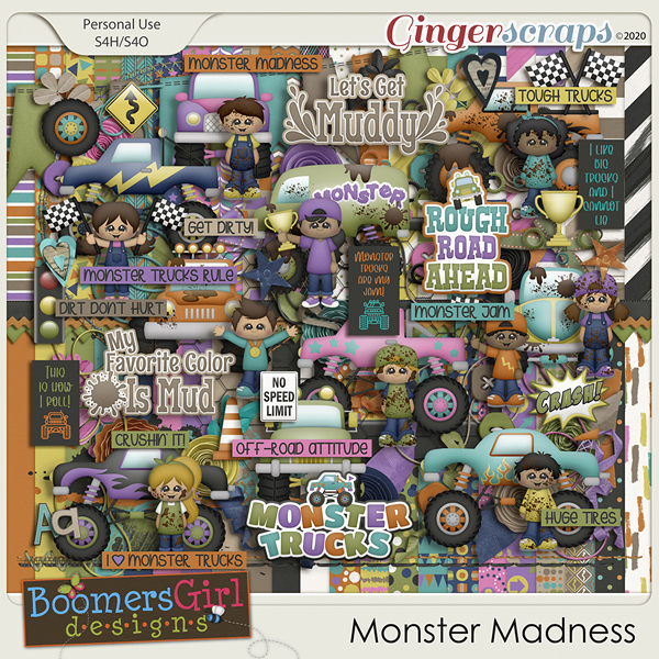 Monster Madness by BoomersGirl Designs